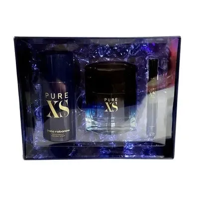 Paco Rabanne Pure XS Gift Set for Men 3.4oz EDT Spray