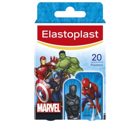 Pansements enfants Marvel Elastoplast - boite de 20 pansements
