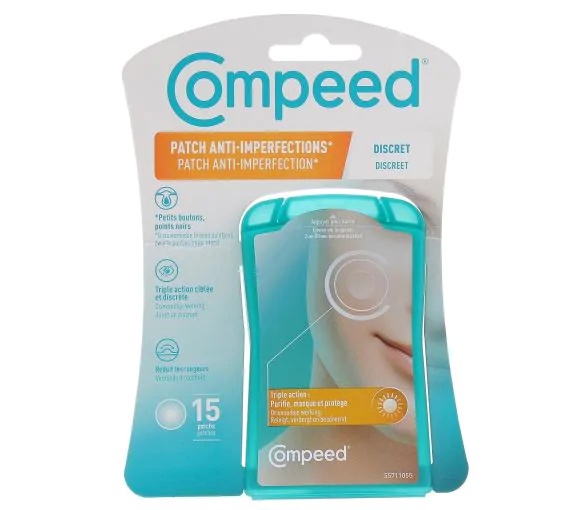 Patch anti-imperfections discret Compeed - boîte de 15 patchs