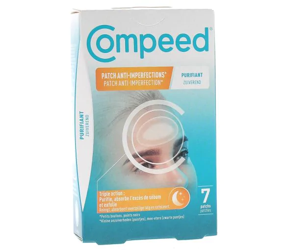 Patch anti-imperfections purifiant Compeed - boîte de 7 patchs