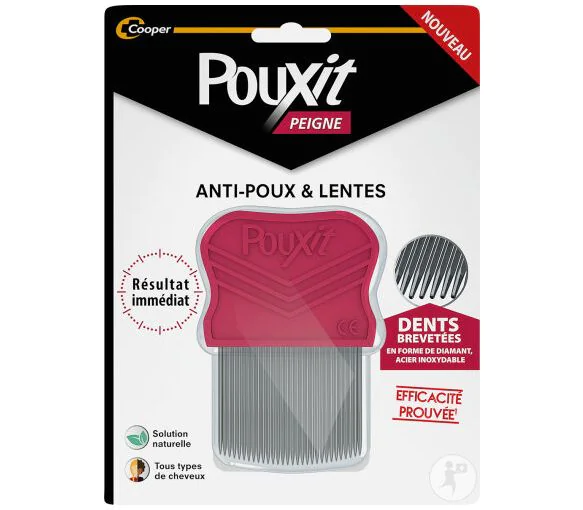 Peigne Traitement Anti-poux & Lentes Pouxit - 1 peigne