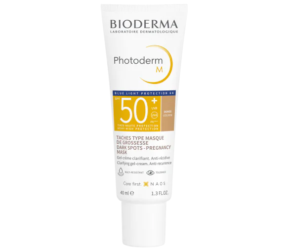 Photoderm M teinte dorée SPF50+ Bioderma - tube de 40ml