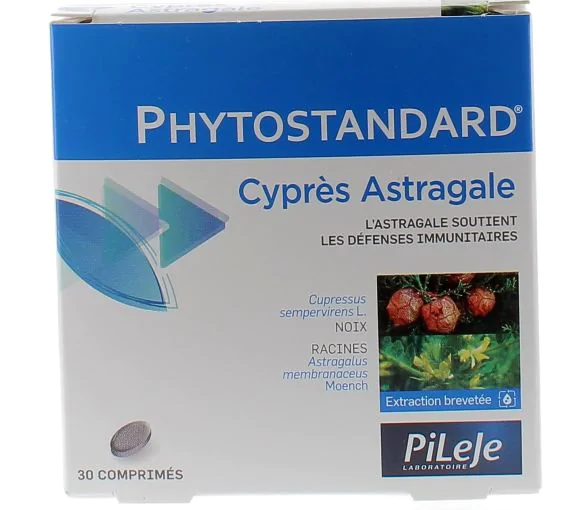 Phytostandard de Cyprès-Astragale Pileje - boîte de 30 comprimés