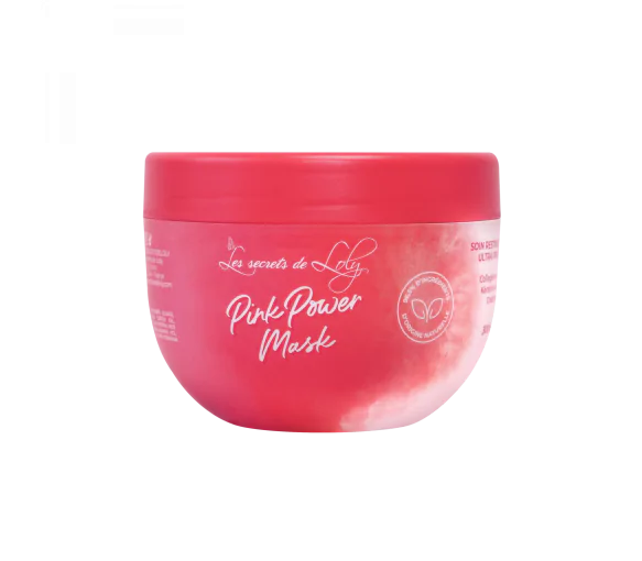 Pink Power Mask Soin restructurant Les Secrets de Loly - pot de 300ml