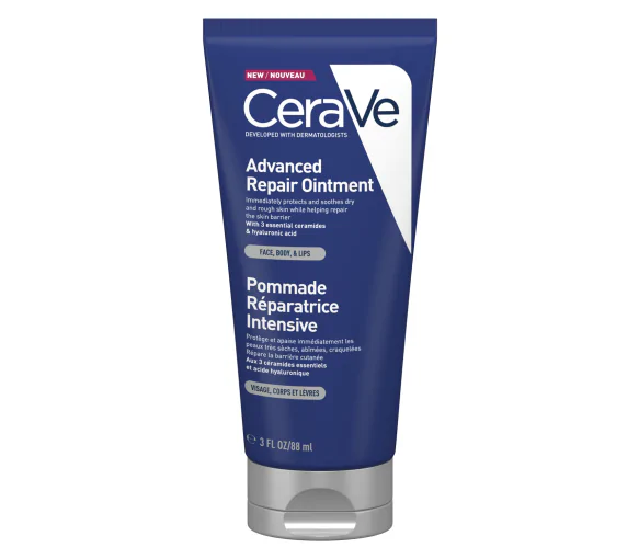 Pommade réparatrice intensive visage corps lèvres CeraVe - tube de 88 ml