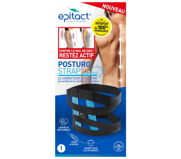 PosturoStrap Correcteur de posture de dos Epitact - un correcteur