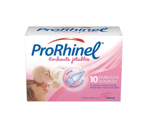 ProRhinel embouts jetables souples - boite de 10 embouts