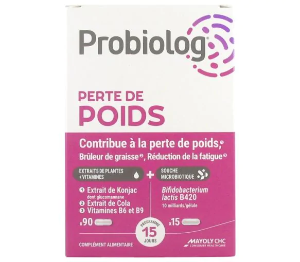 Probiolog Perte de poids Mayoly Spindler - boîte de 105 gélules