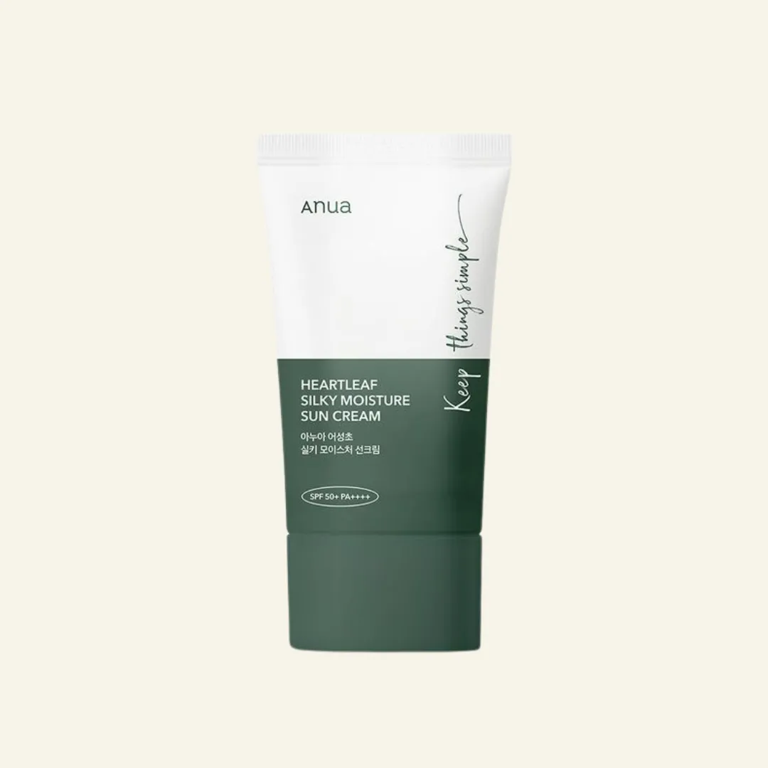 Heartleaf Silky Moisture Sun Cream