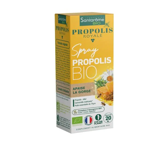 Propolis Royale Spray Propolis triple action bio Santarome - spray de 125ml