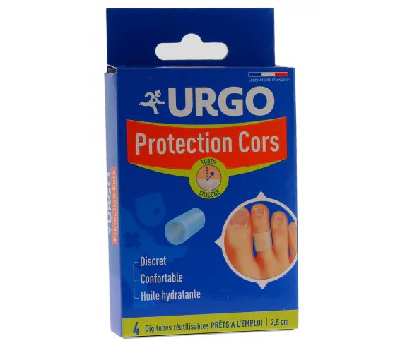 Protection Cors Digitubes Urgo - 4 Digitubes pré-découpés de 2,5 cm