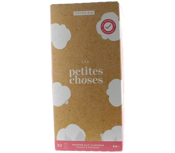 Protège-slip classique coton bio Les Petites Choses - boite de 30 protèges-slip