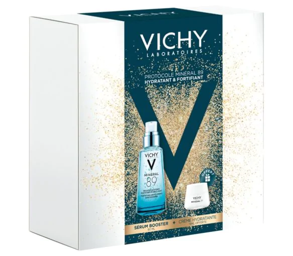 Protocole Minéral 89 hydratant et fortifiant Vichy - coffret de 2 produits
