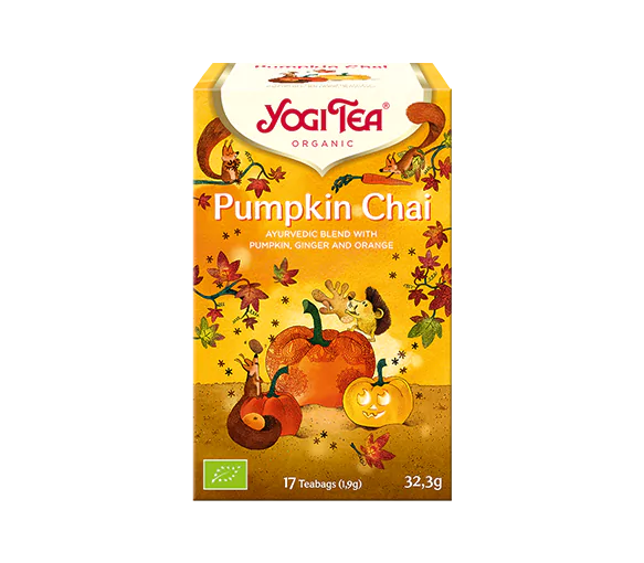 Pumpkin Chaï bio infusion Yogi Tea - boîte de 17 sachets