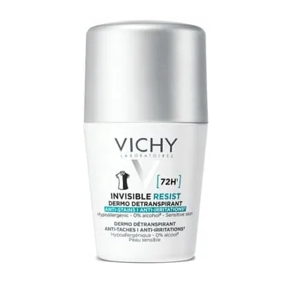 Vichy Deo Invisible Resist Antiperspirant Roll-On 50 Ml Unisexe