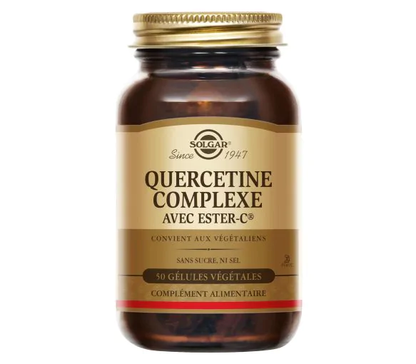 Quercétine Complexe Solgar - pot de 50 gélules