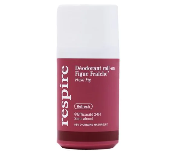 Déodorant figue fraîche Respire - roll-on de 50ml