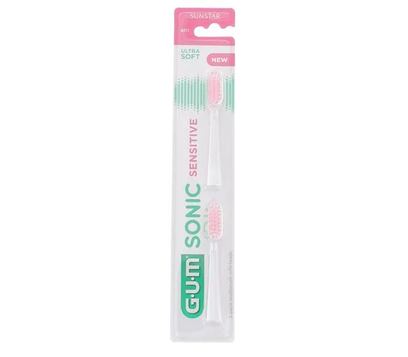 Sonic Sensitive Recharge brosse à dents ultra souple Gum - 2 brossettes