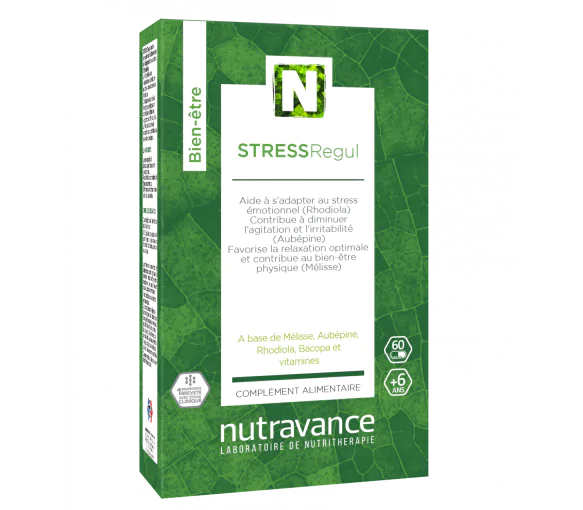 STRESSRegul Nutravance - boîte de 60 gélules