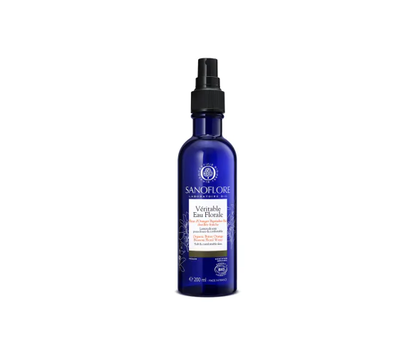Véritable eau florale fleur d'oranger bigaradier bio Sanoflore - spray de 200 ml