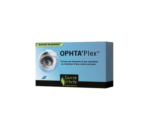 Ophta'plex maintien d'une vision normale Santé verte - 30 comprimés
