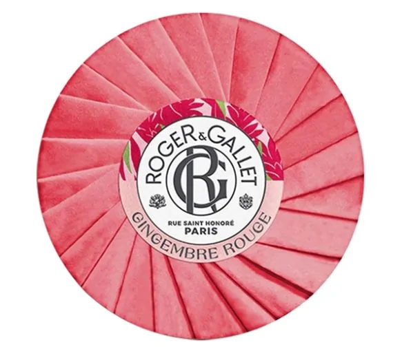 Savon gingembre rouge Roger & gallet - pain de 100 g