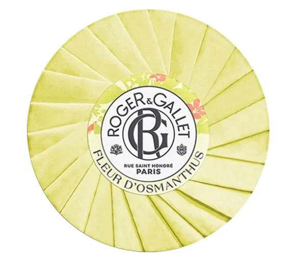 Savon parfumé Fleur d'Osmanthus Roger & Gallet - pain de 100 g