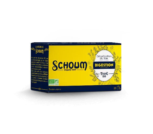 Schoum tisane bio digestion - boîte de 20 sachets