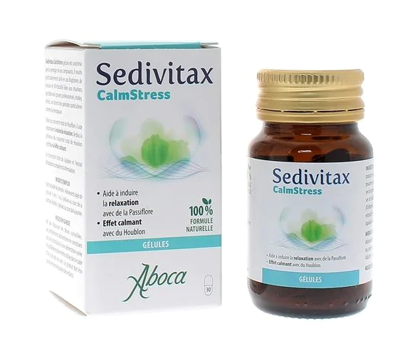Sedivitax Calmstress Aboca - boîte de 30 gélules