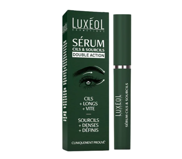 Sérum cils et sourcils Luxéol - tube de 10ml
