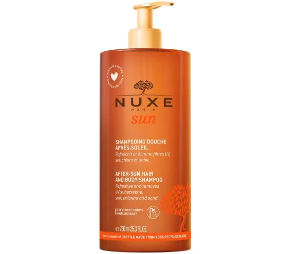 Shampooing douche après-soleil Nuxe Sun - flacon-pompe de 750ml