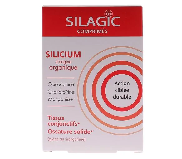 Silicium d'origine organique Silagic - boite de 30 comprimés