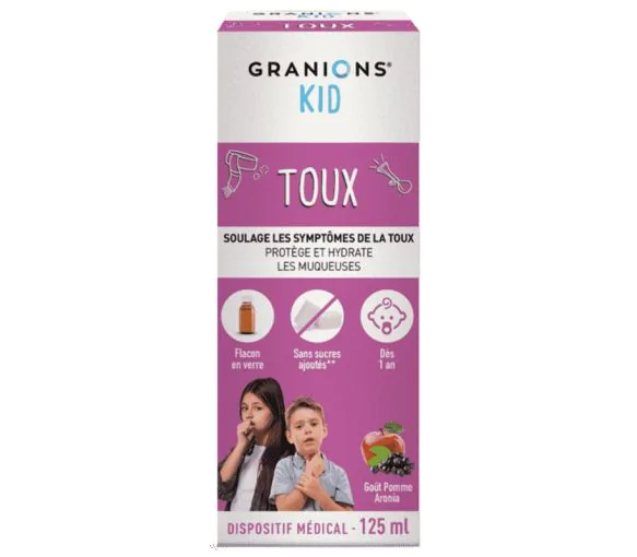 Sirop toux kid Granions - flacon de 125 ml