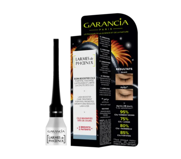 Soin booster de cils larmes de phoenix Garancia - flacon de 2,5 ml