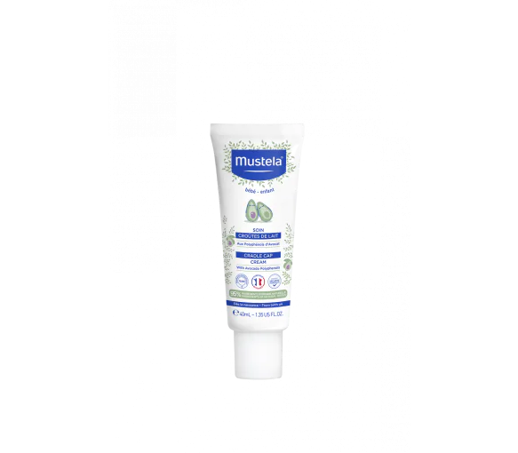 Soin croûtes de lait bébé et enfant Mustela - tube de 40 ml