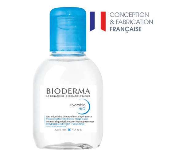 Eau micellaire Hydrabio H2O Bioderma - flacon de 100ml