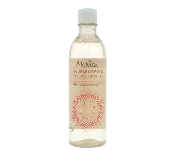Source de Roses Eau fraîche micellaire bio Melvita - flacon de 200ml