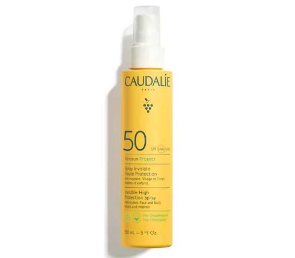 Vinosun Protect Spray invisible haute protection SPF50 Caudalie - spray de 150 ml