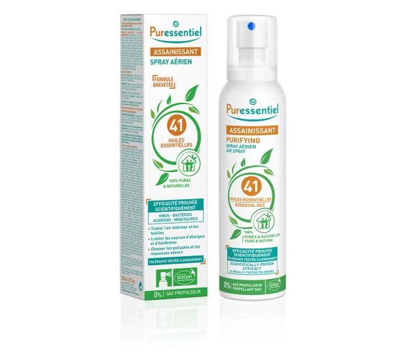 Spray aérien assainissant aux huiles essentielles Puressentiel - spray de 200 ml