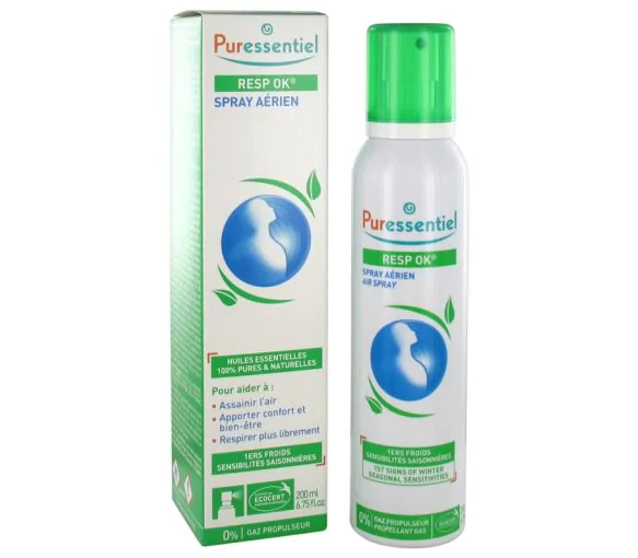 Spray aérien resp ok huiles essentielles Puressentiel - spray de 200 ml