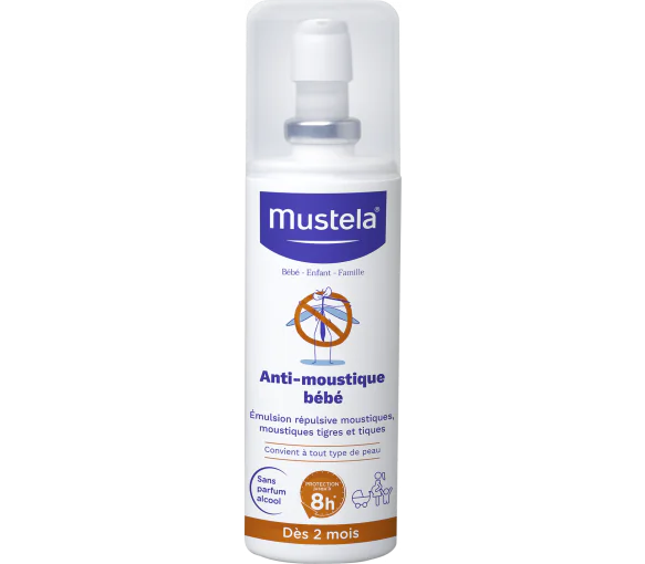 Spray anti-moustique bébé Mustela - spray de 100ml