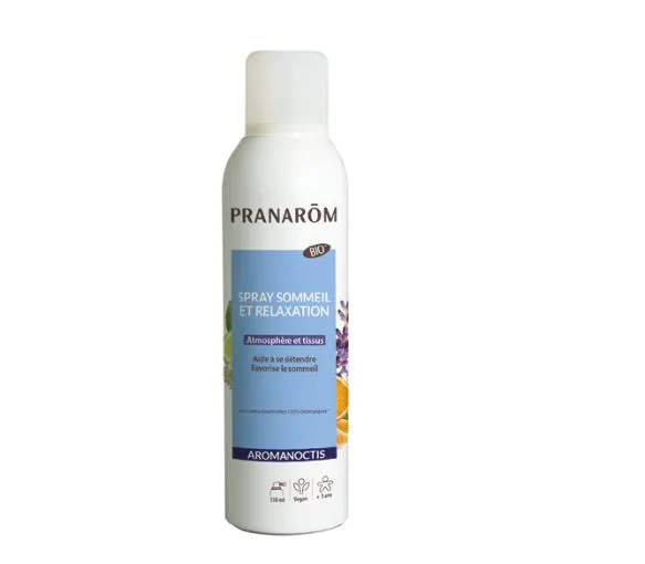 Spray sommeil relaxation bio atmosphère et tissus Pranarôm - spray de 150 ml