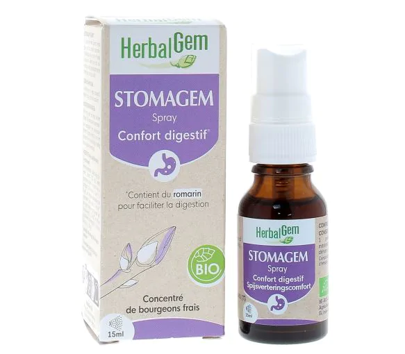 Stomagem bio confort digestif Herbalgem - spray de 15 ml