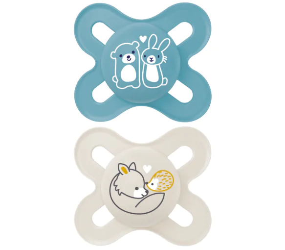 Sucette Original naissance nouveau-nés et prématurés 0-2 mois Mam - boite de 2 sucettes