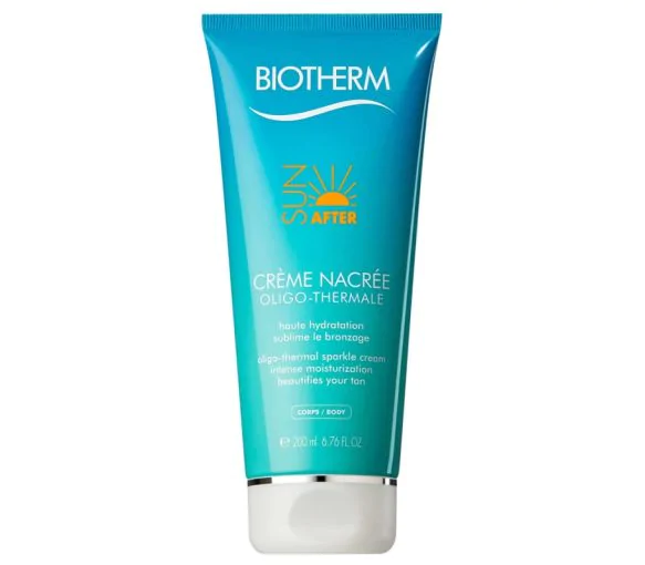 Sun After Crème nacrée oligo-thermale Biotherm - tube de 200 ml