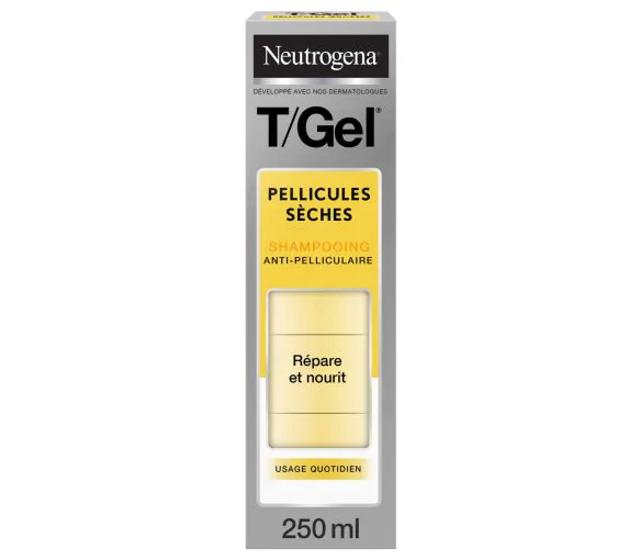 T/Gel Shampooing Antipelliculaire pellicules sèches Neutrogena - flacon de 250ml
