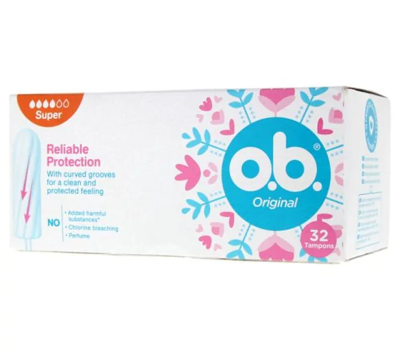 Tampons original super o.b. - boîte de 32 tampons