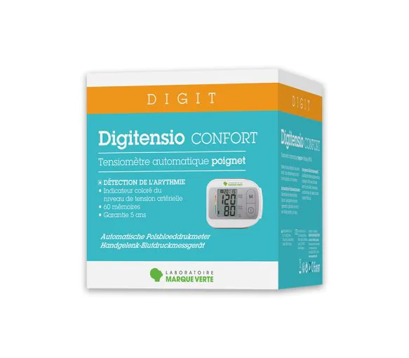 Digitensio Confort Tensiomètre poignet Marque Verte - un tensiomètre
