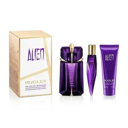 Thierry Mugler Alien Eau de parfum  Refillable 60ml + Eau de parfum  Refillable Miniature 10ml + BL 50ml