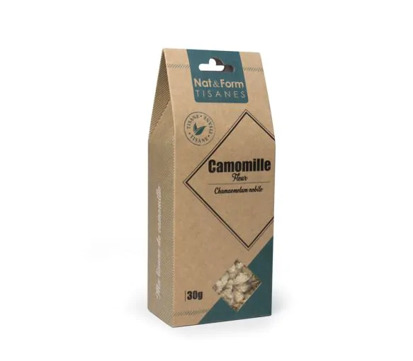 Tisane Camomille fleur Nat&Form - paquet de 30 g